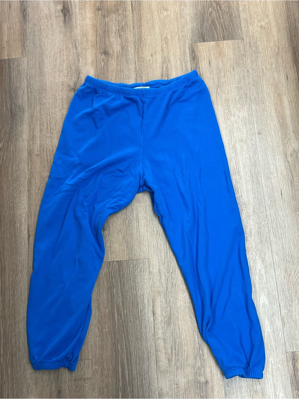 perfectwhitetee Women’s French Terry Sweatpants in Cobalt